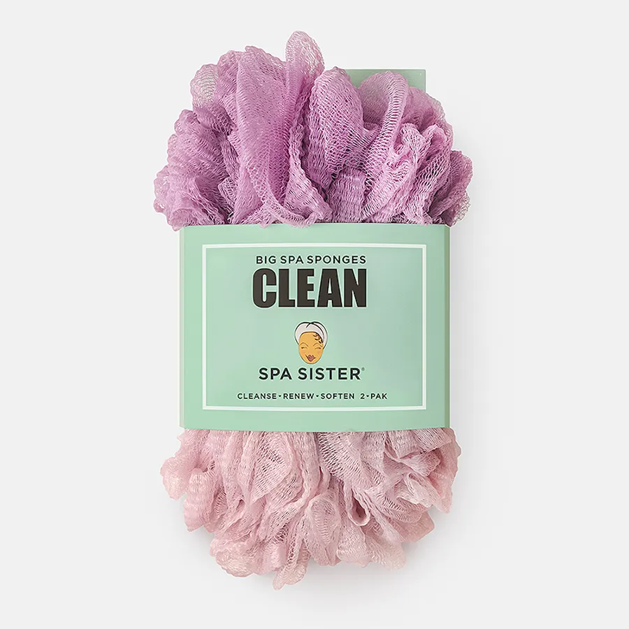 Clean Big Spa Sponges