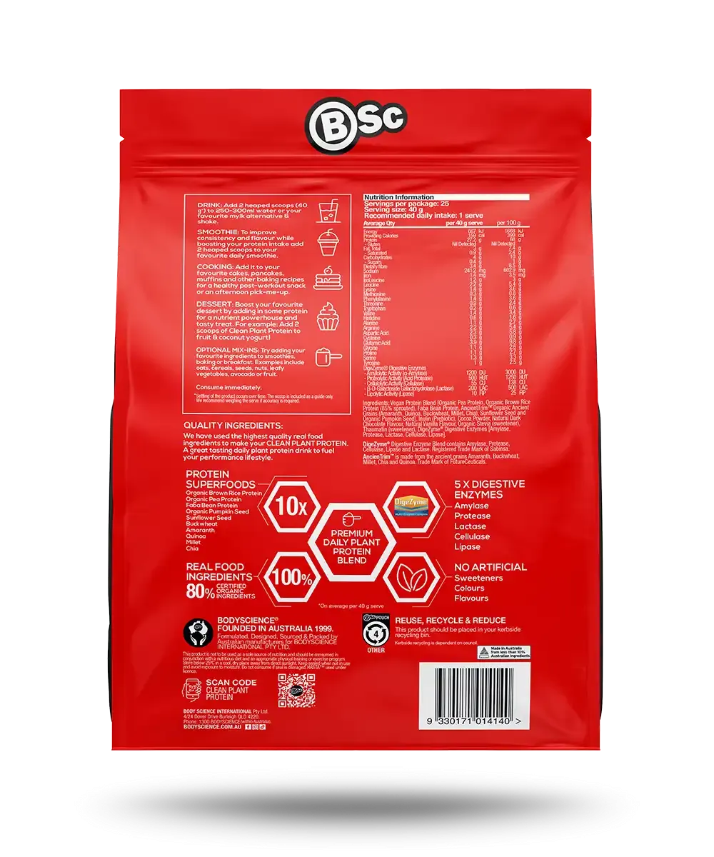 Clean Plant Protein by Body Science