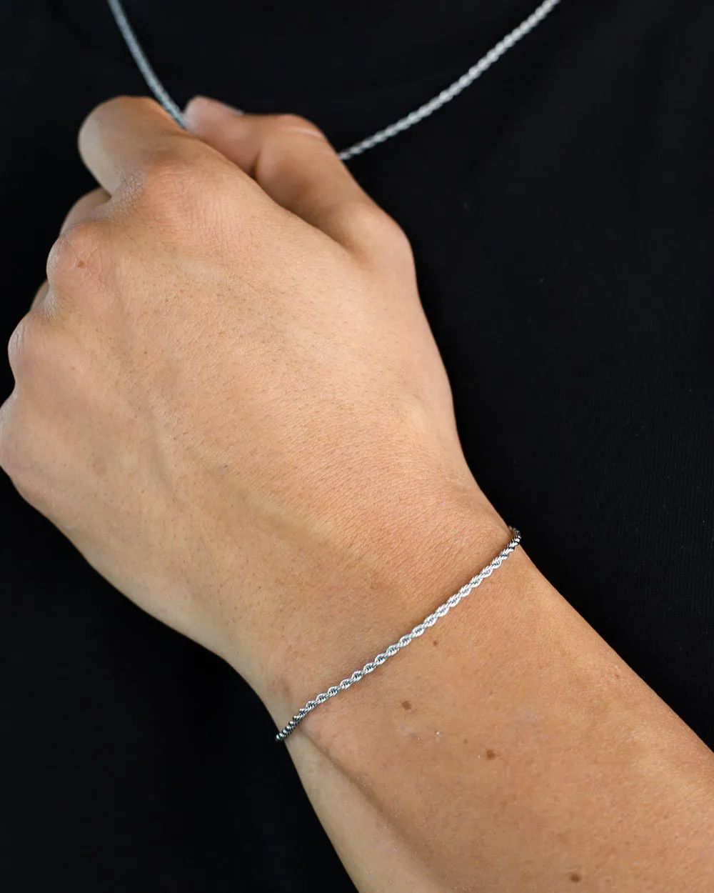 CLEAN ROPE BRACELET. - 2MM
