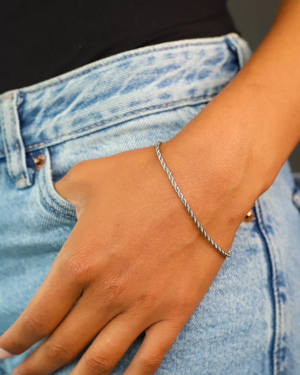 CLEAN ROPE BRACELET. - 2MM