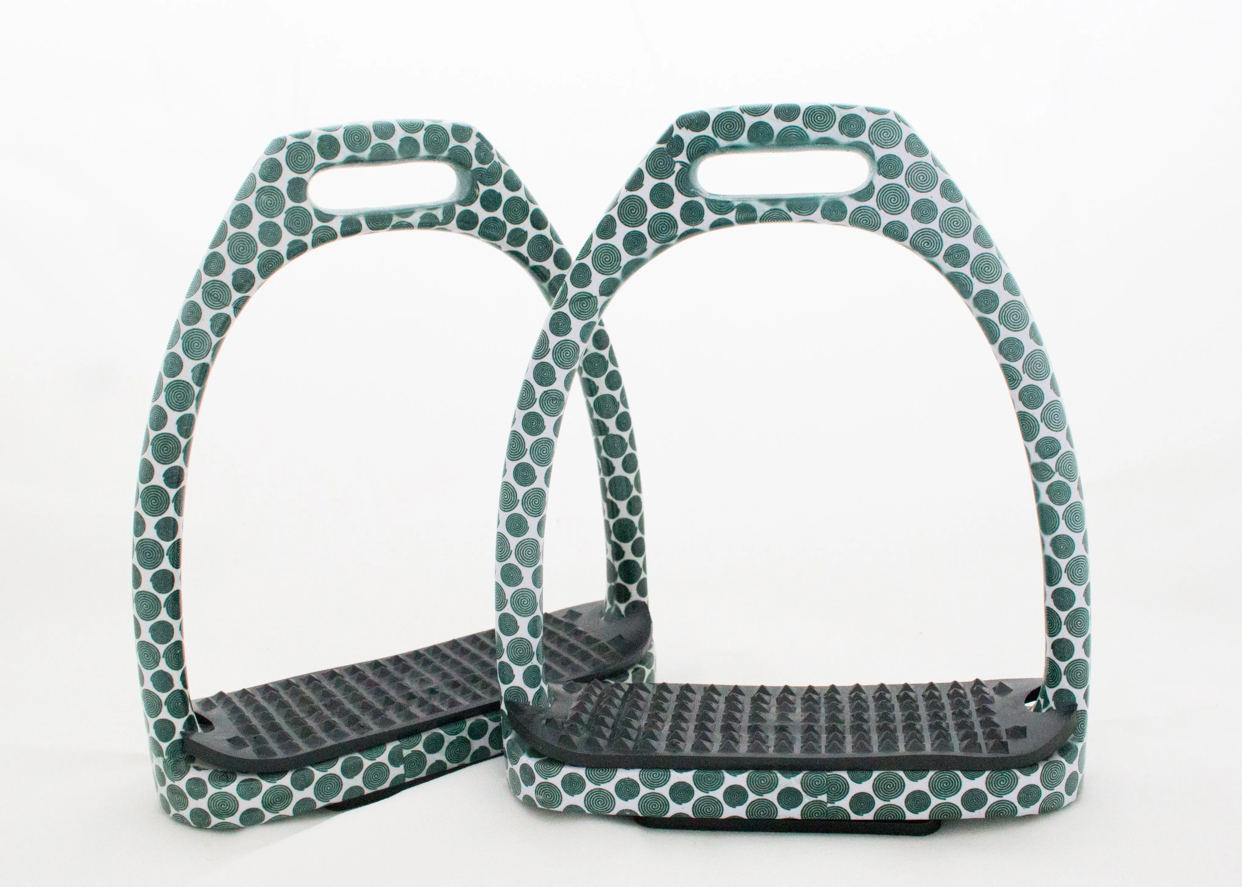 CLEARANCE Patterned Stirrups - Aluminium