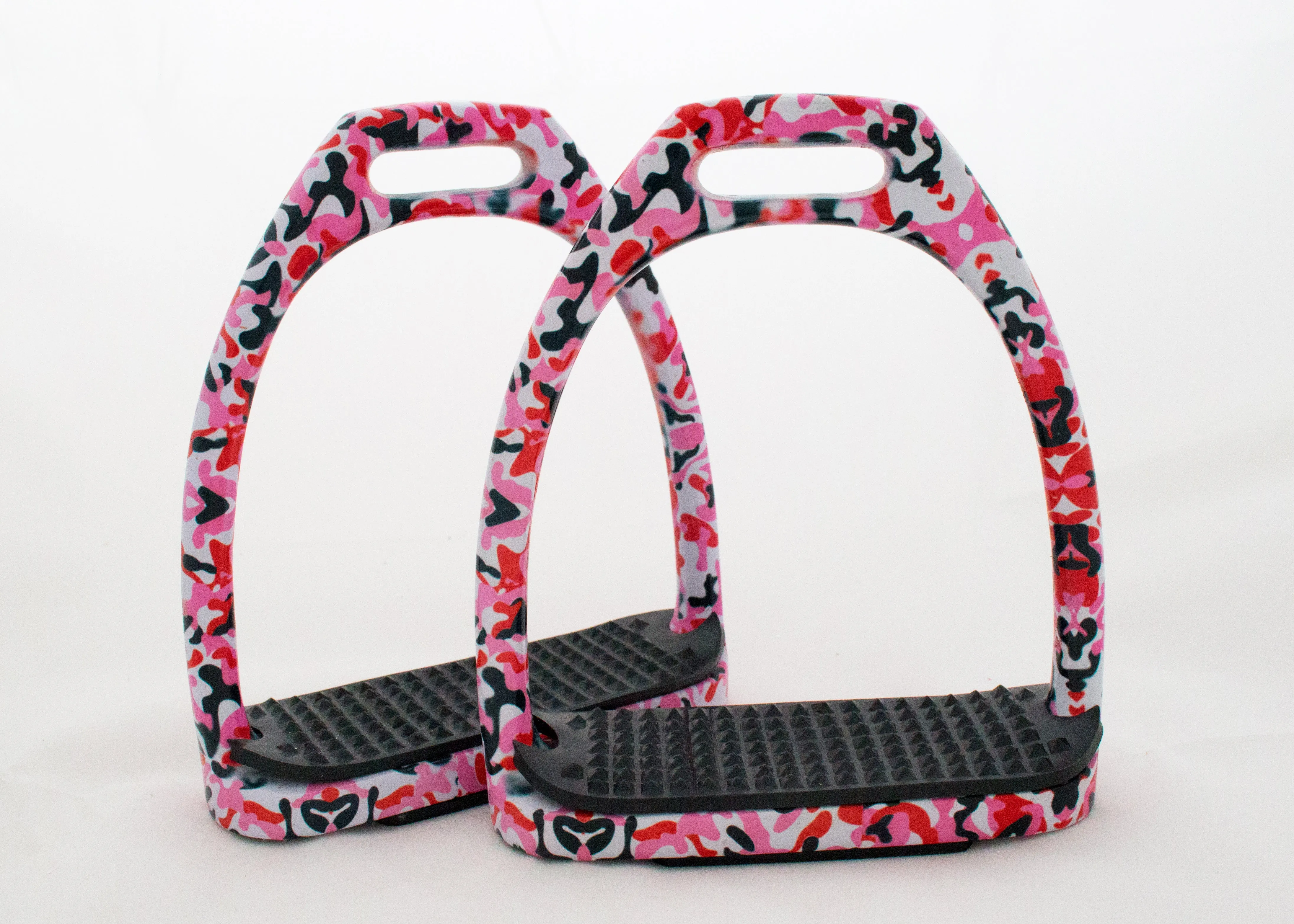 CLEARANCE Patterned Stirrups - Aluminium