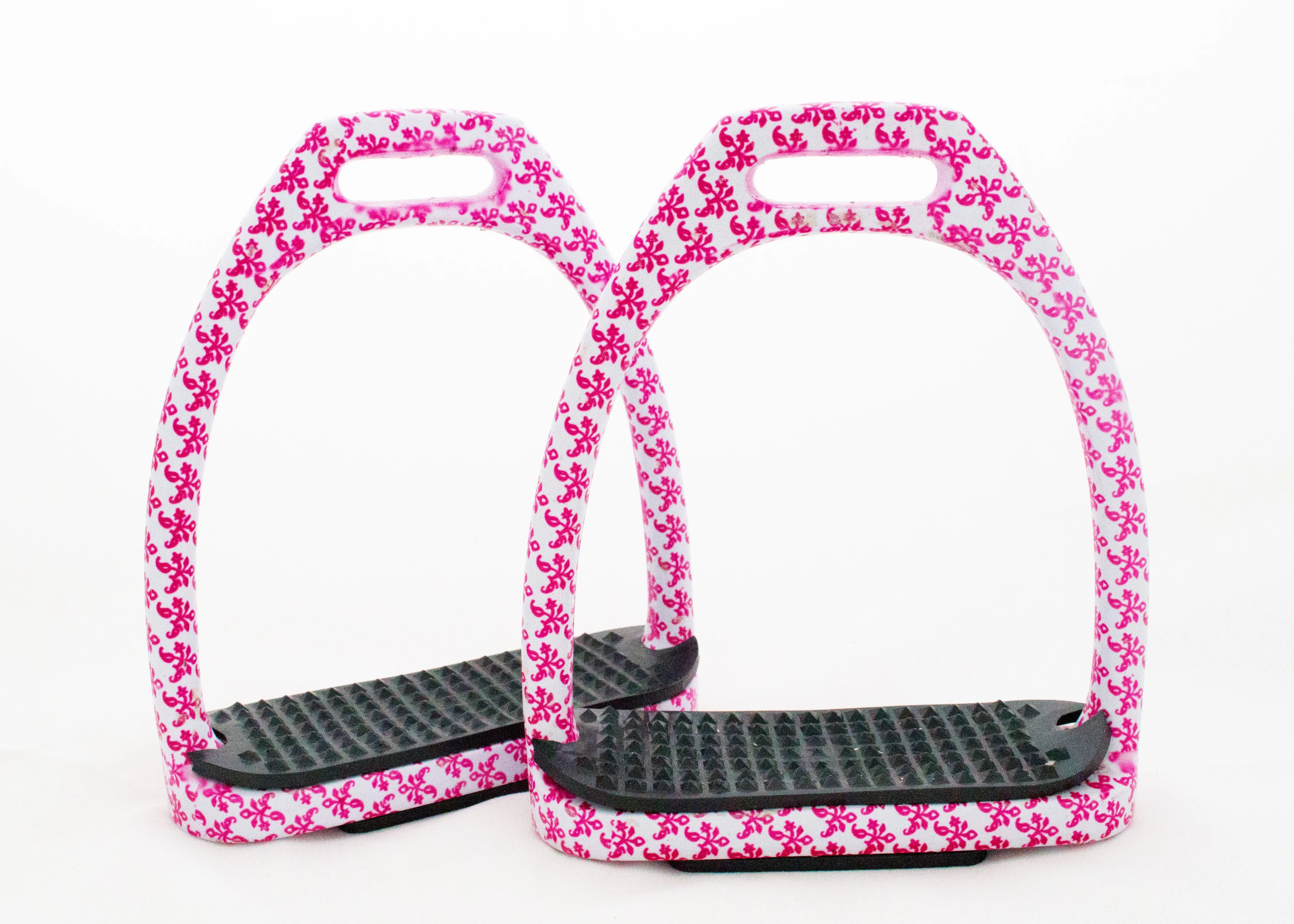 CLEARANCE Patterned Stirrups - Aluminium