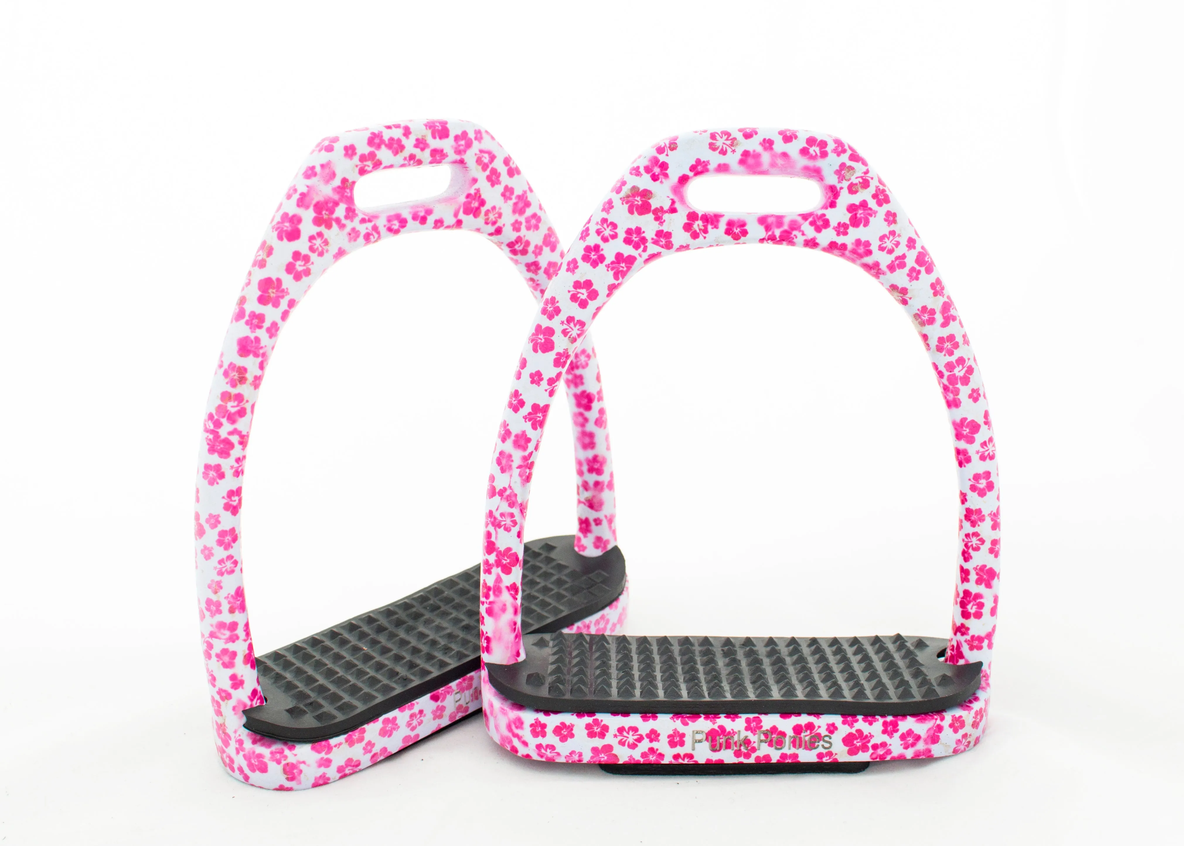 CLEARANCE Patterned Stirrups - Aluminium
