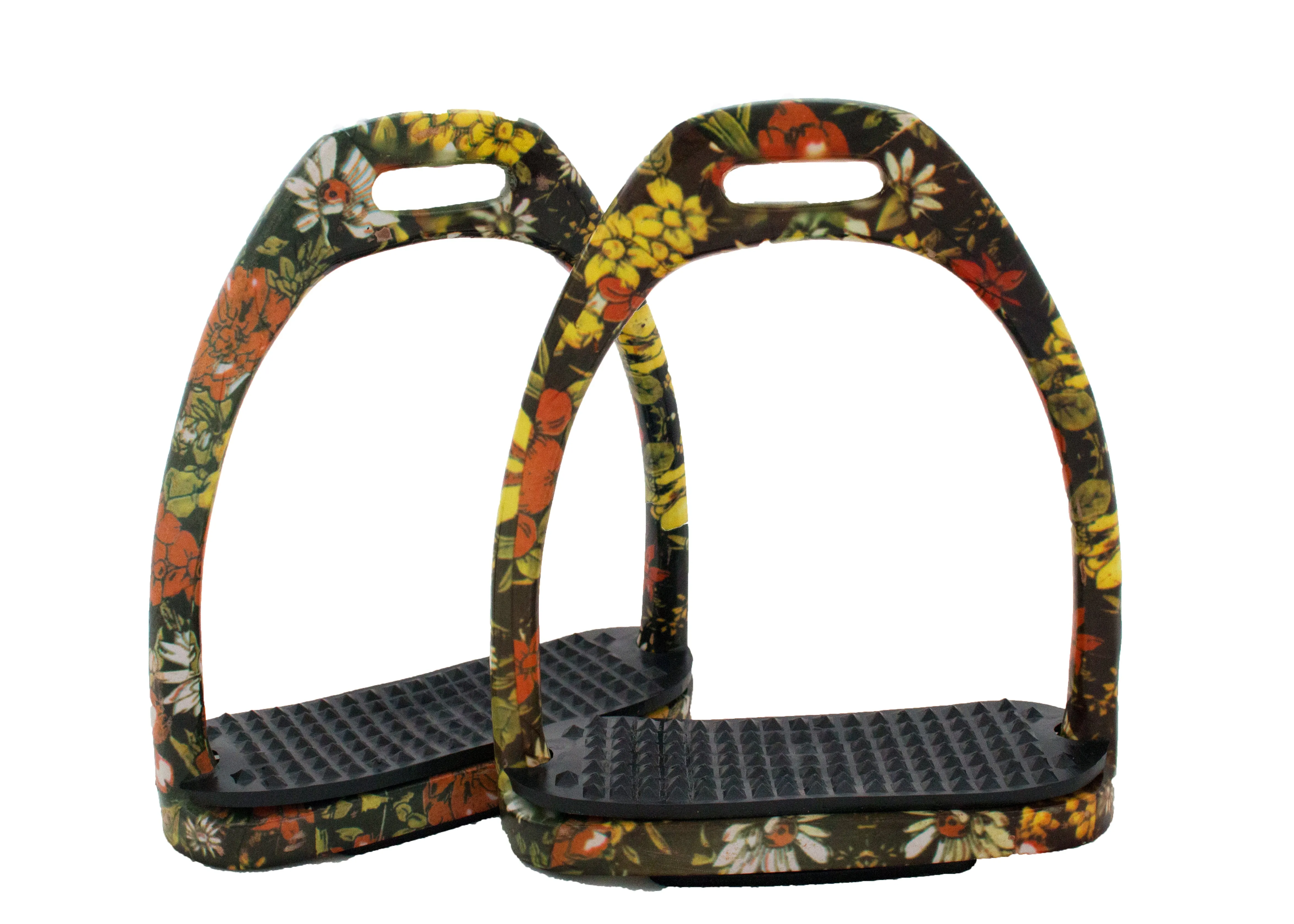 CLEARANCE Patterned Stirrups - Aluminium
