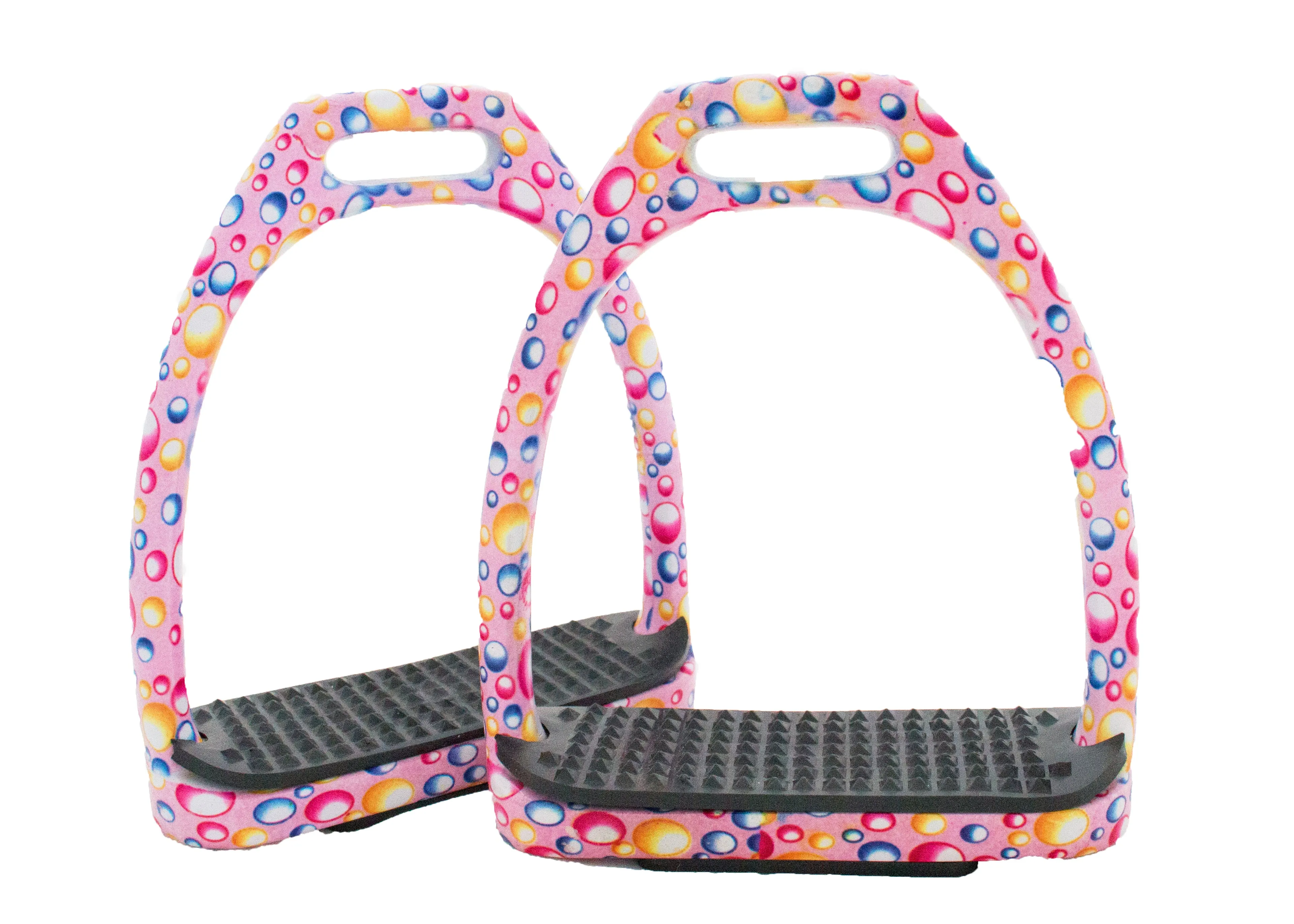 CLEARANCE Patterned Stirrups - Aluminium