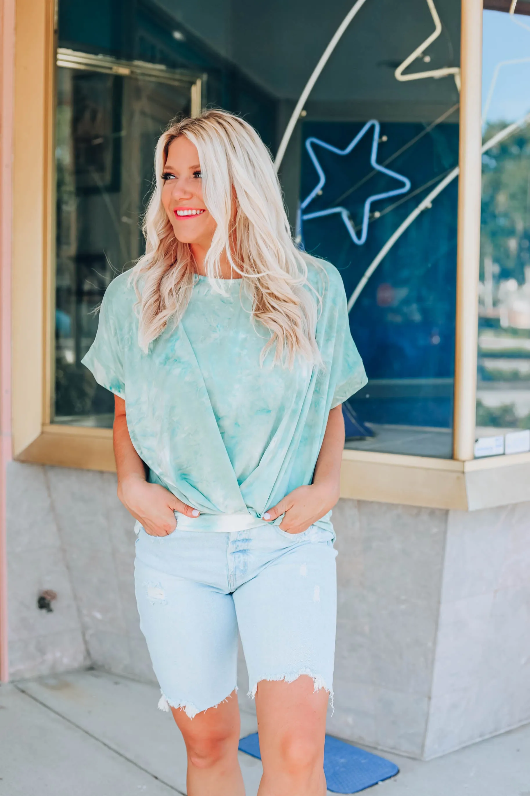 Color Of Money Tie Dye Top - S-3X