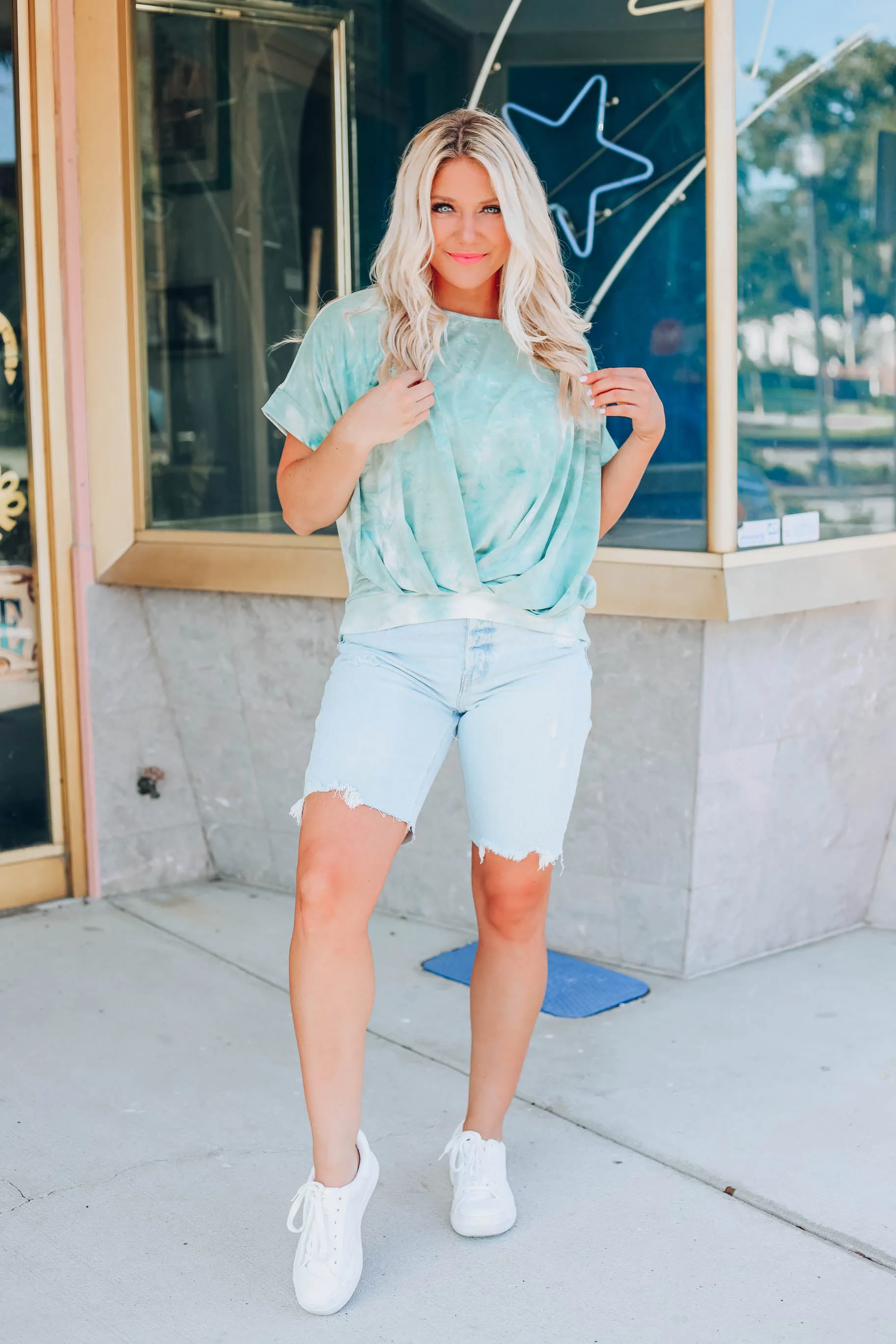 Color Of Money Tie Dye Top - S-3X