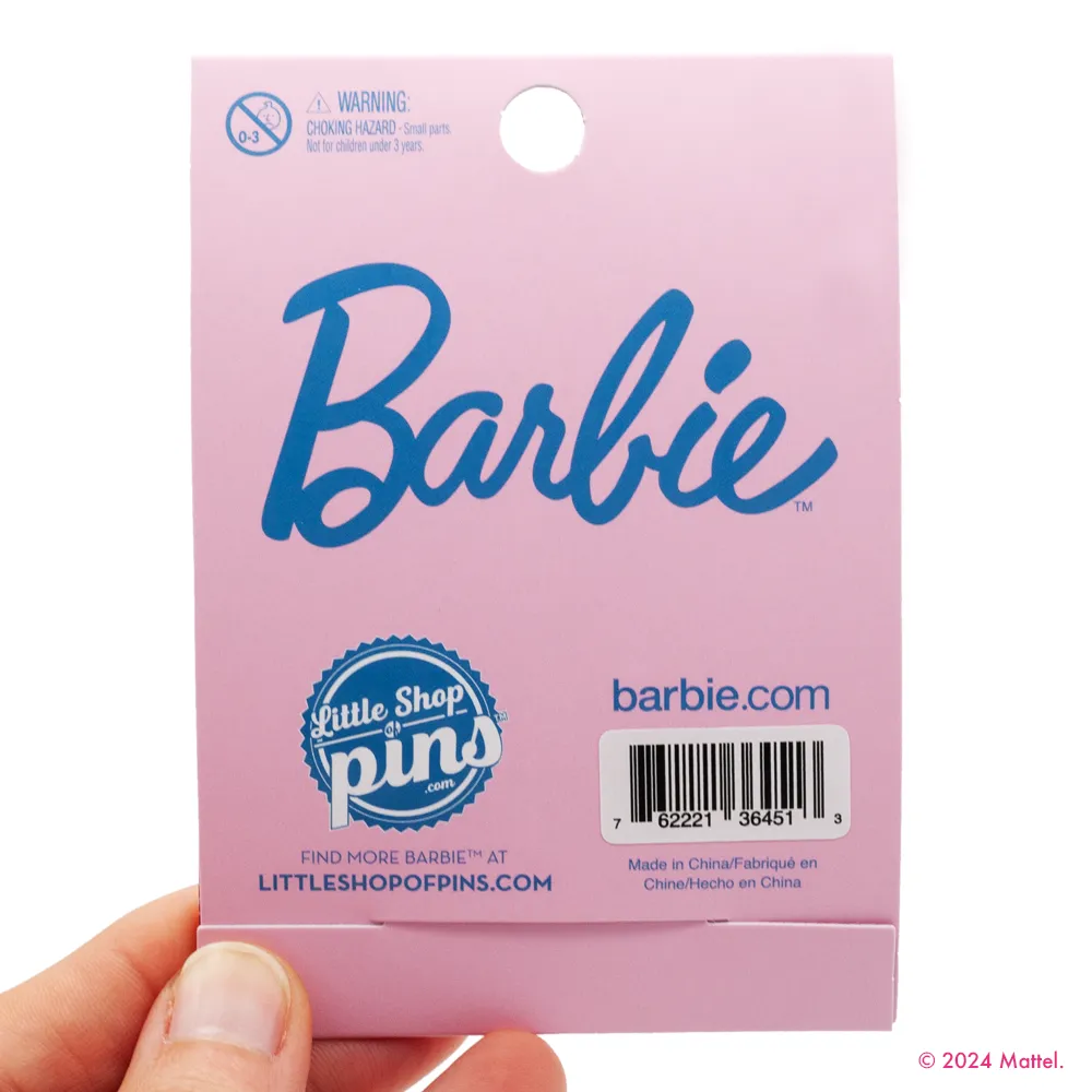 Comic Book Barbie™ Logo Enamel Pin (SDCC)