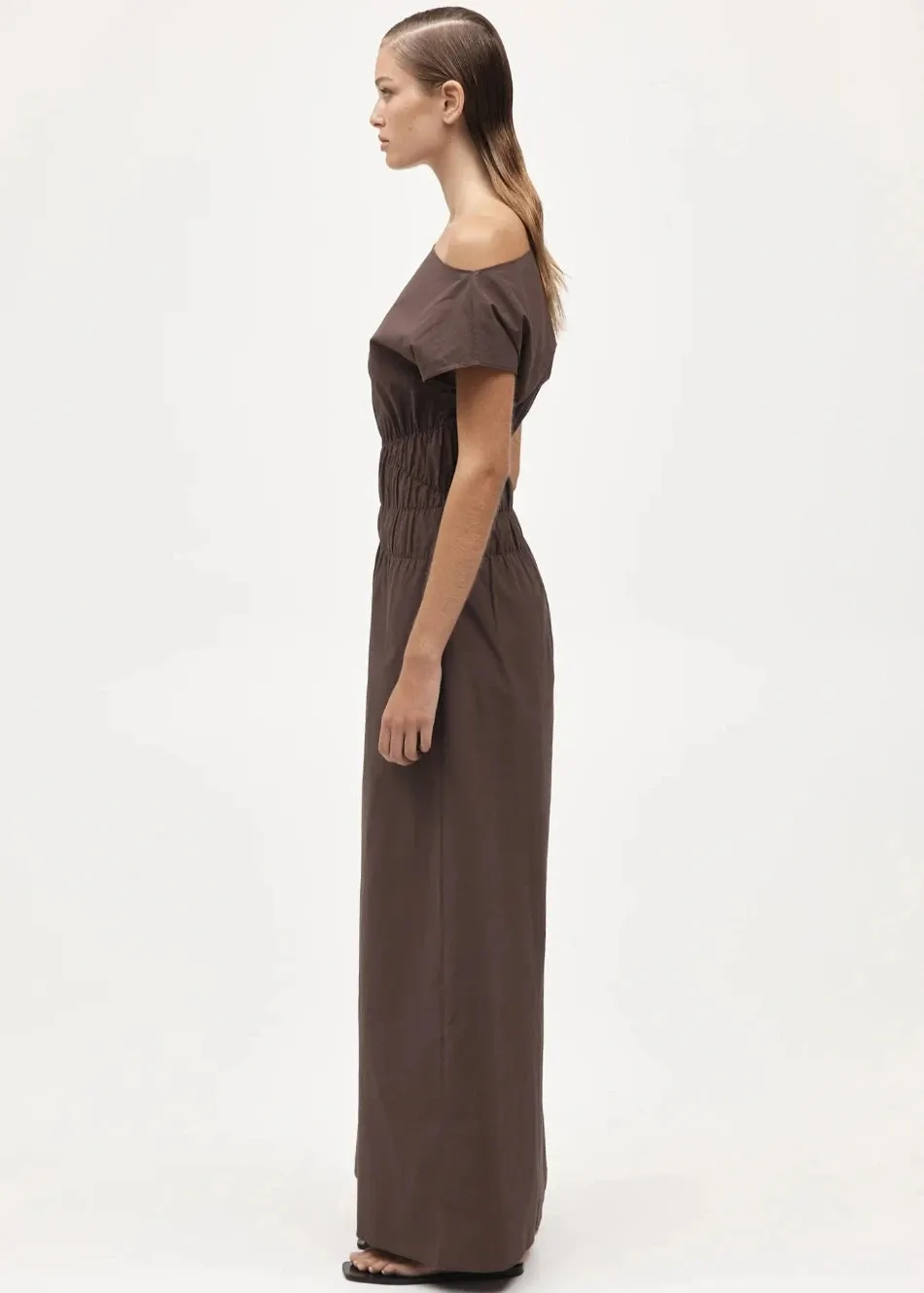 Costa Dress Chocolate
