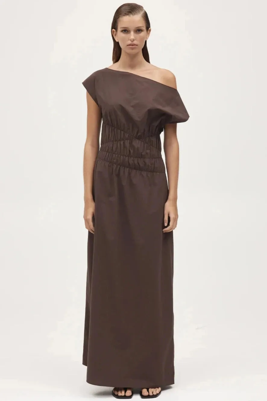 Costa Dress Chocolate