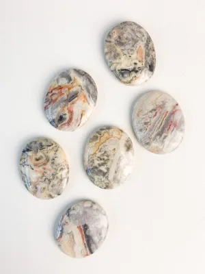 Crazy Lace Agate Worry Stones