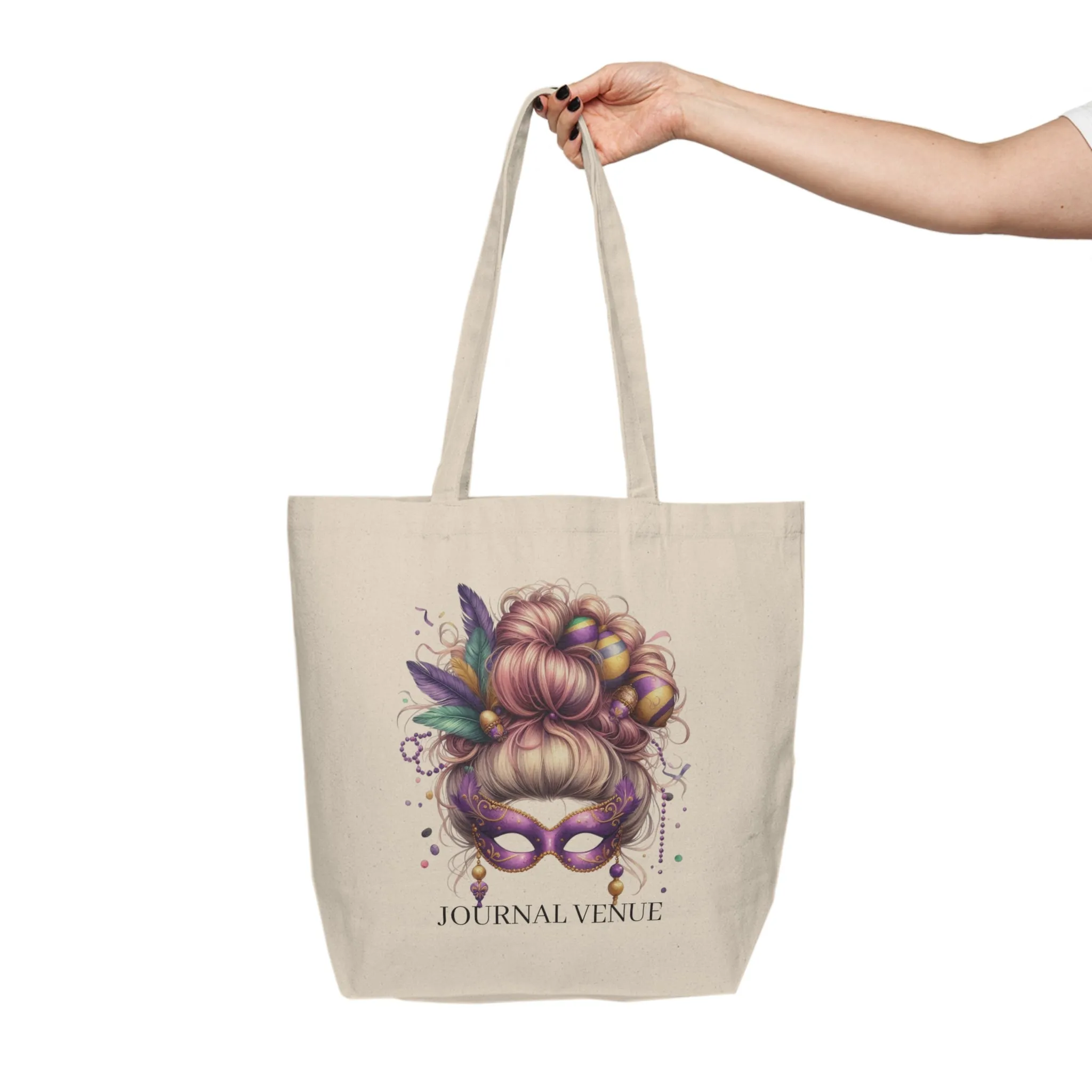 Cute Canvas Shopping Tote Bag