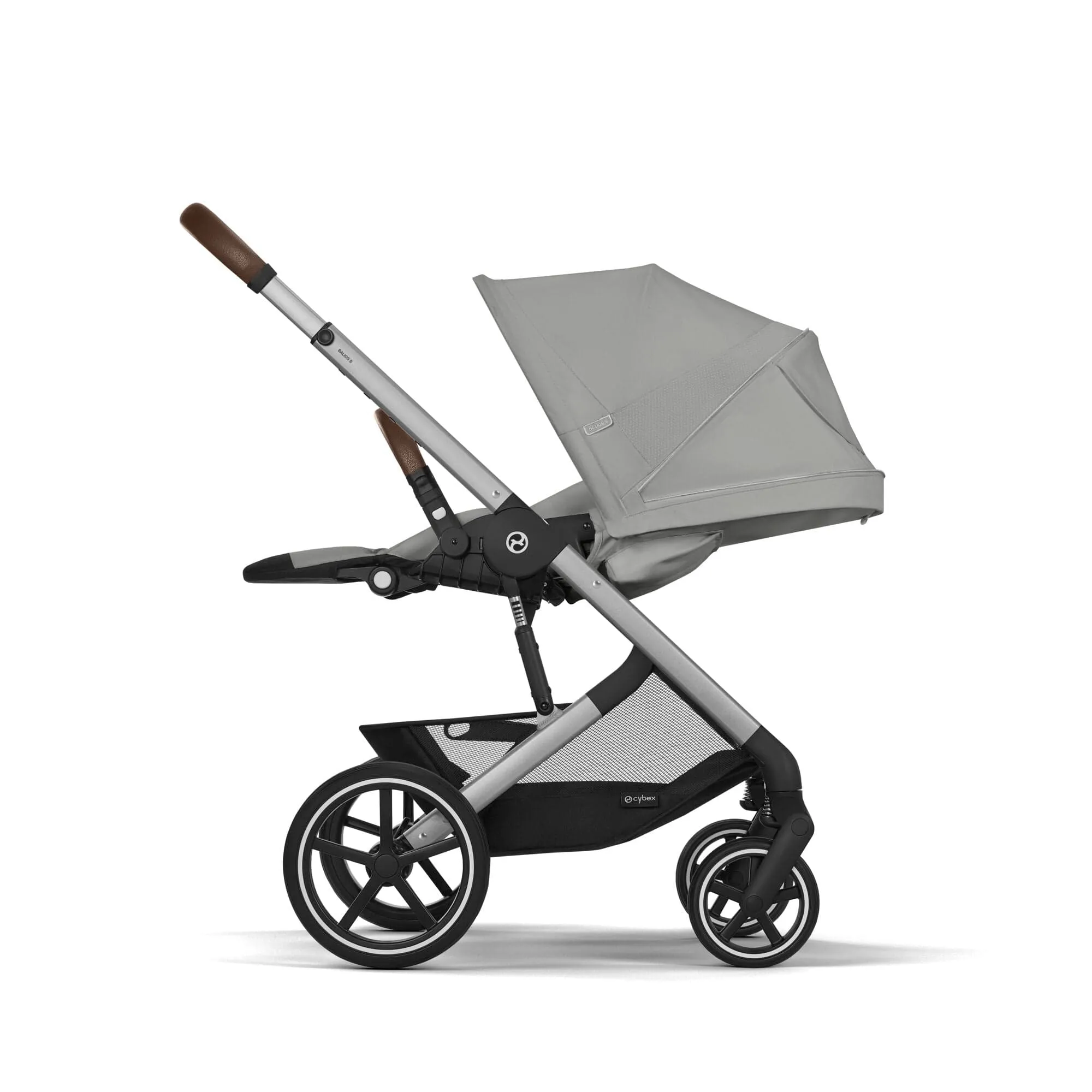Cybex Balios S Lux Essential Bundle in Silver/Stone Grey