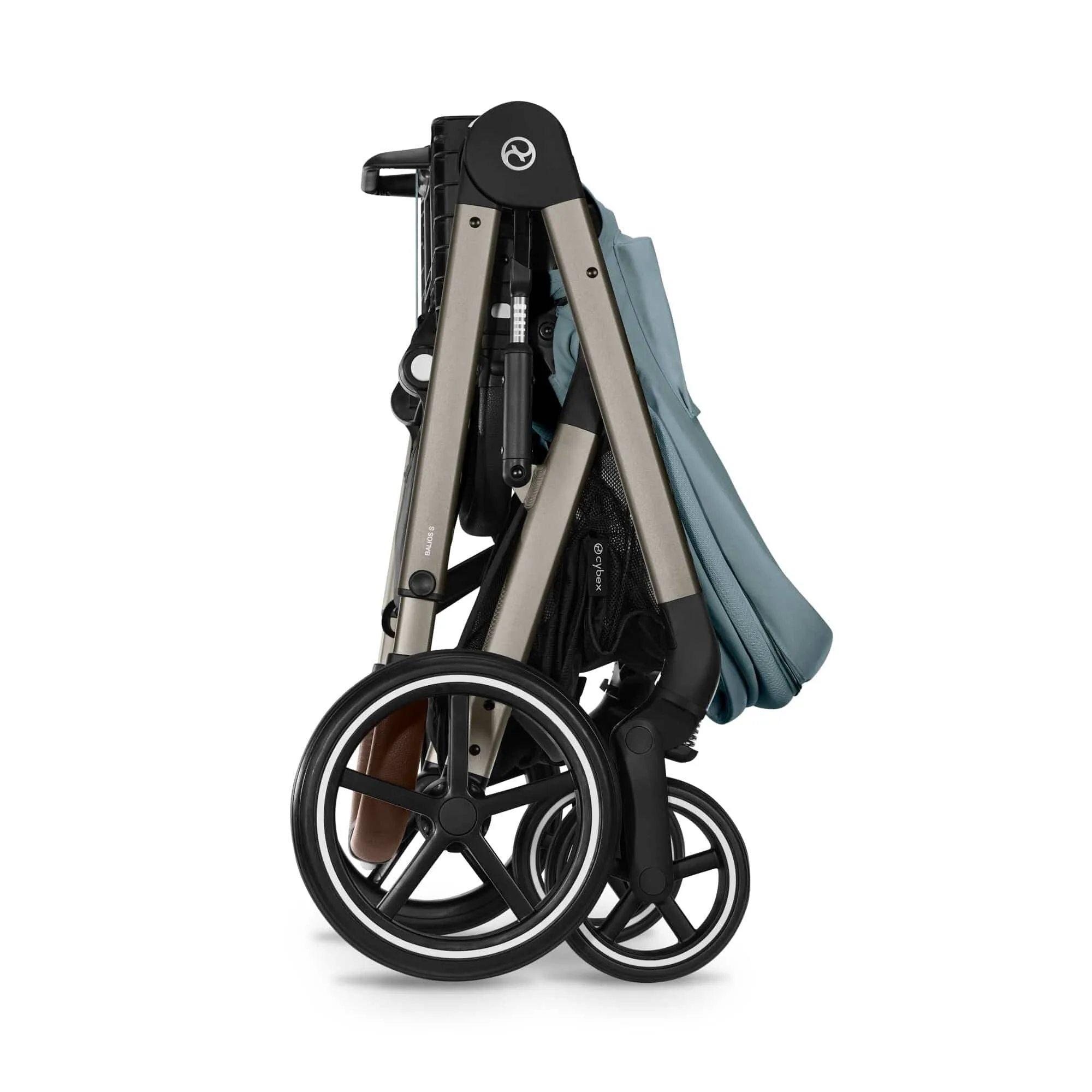 Cybex Balios S Lux Essential Bundle in Taupe/Stormy Blue