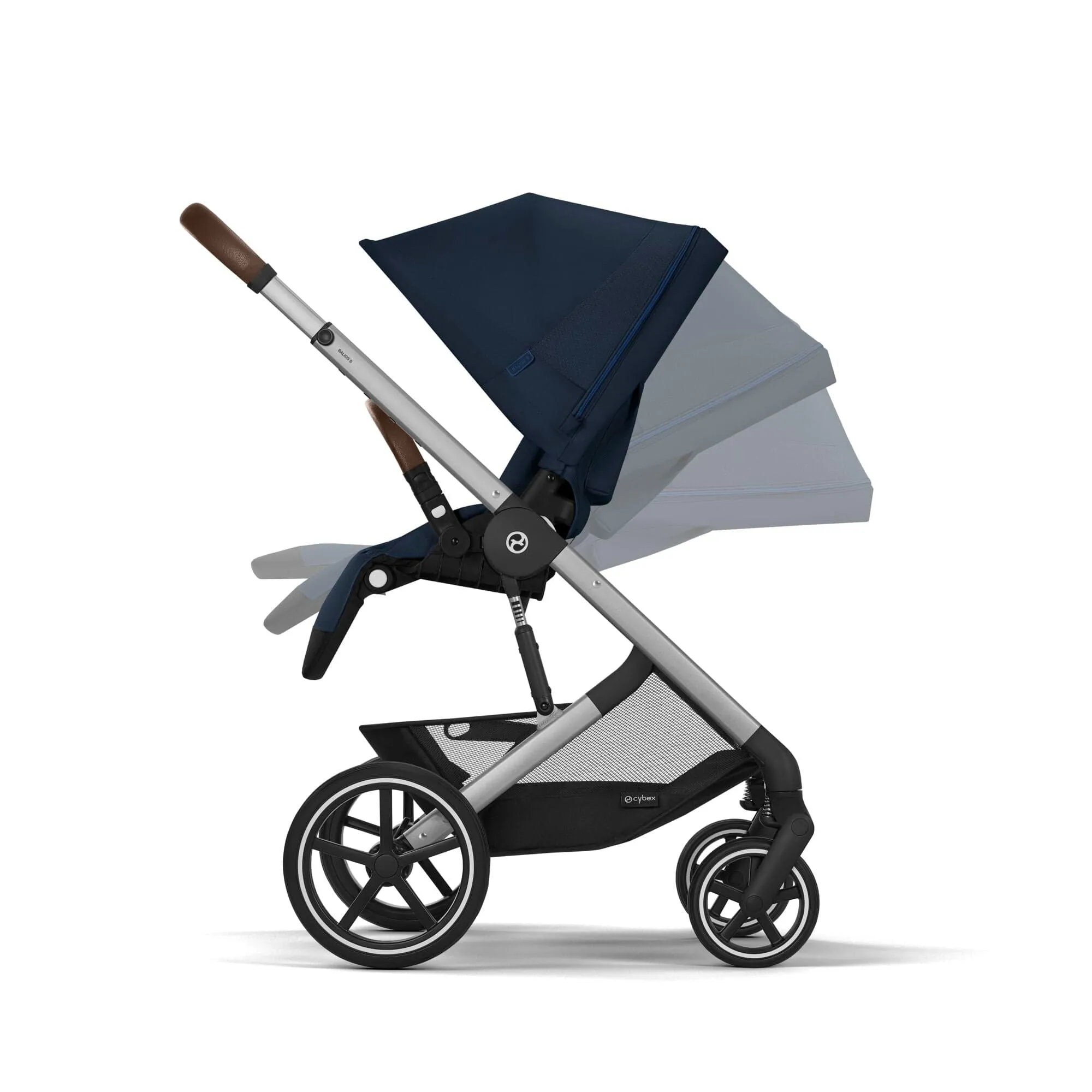 Cybex Balios S Lux Essential Bundle - Silver/Ocean Blue