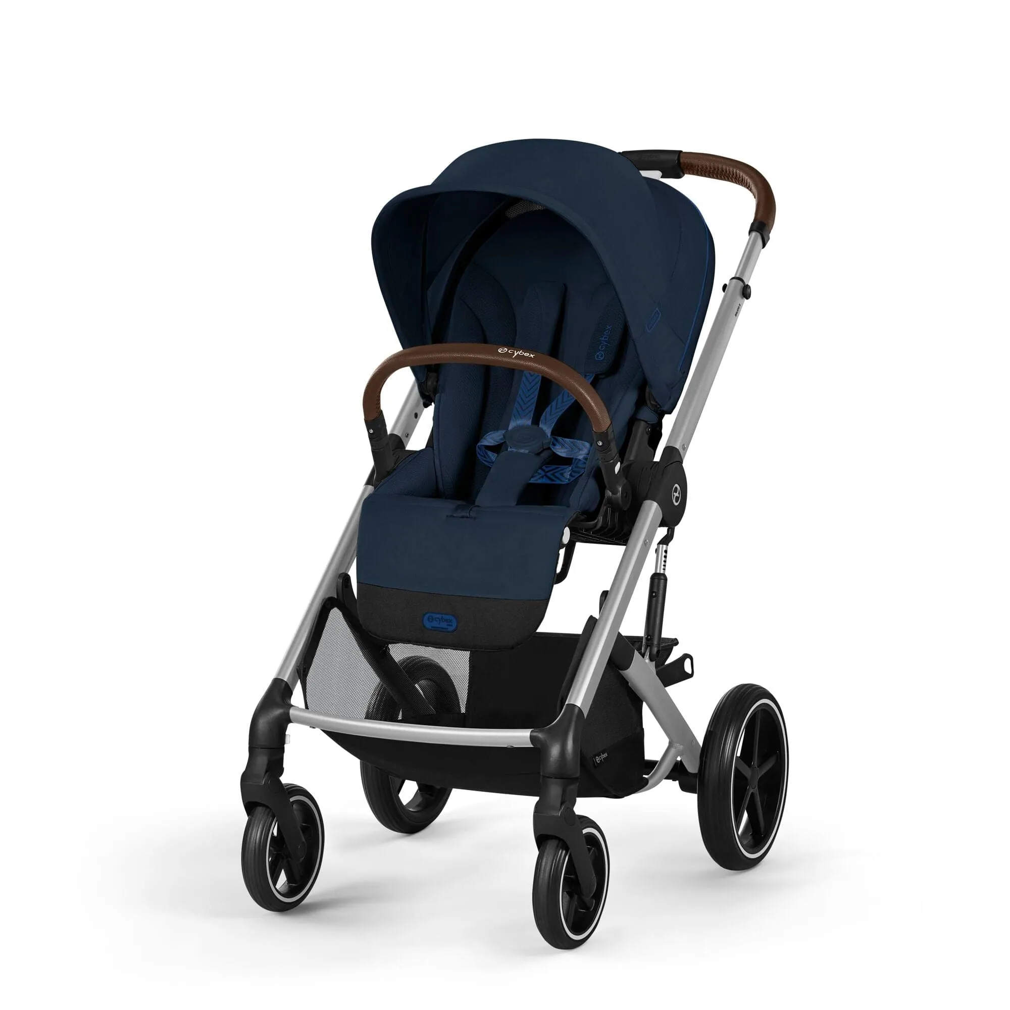 Cybex Balios S Lux Essential Bundle - Silver/Ocean Blue
