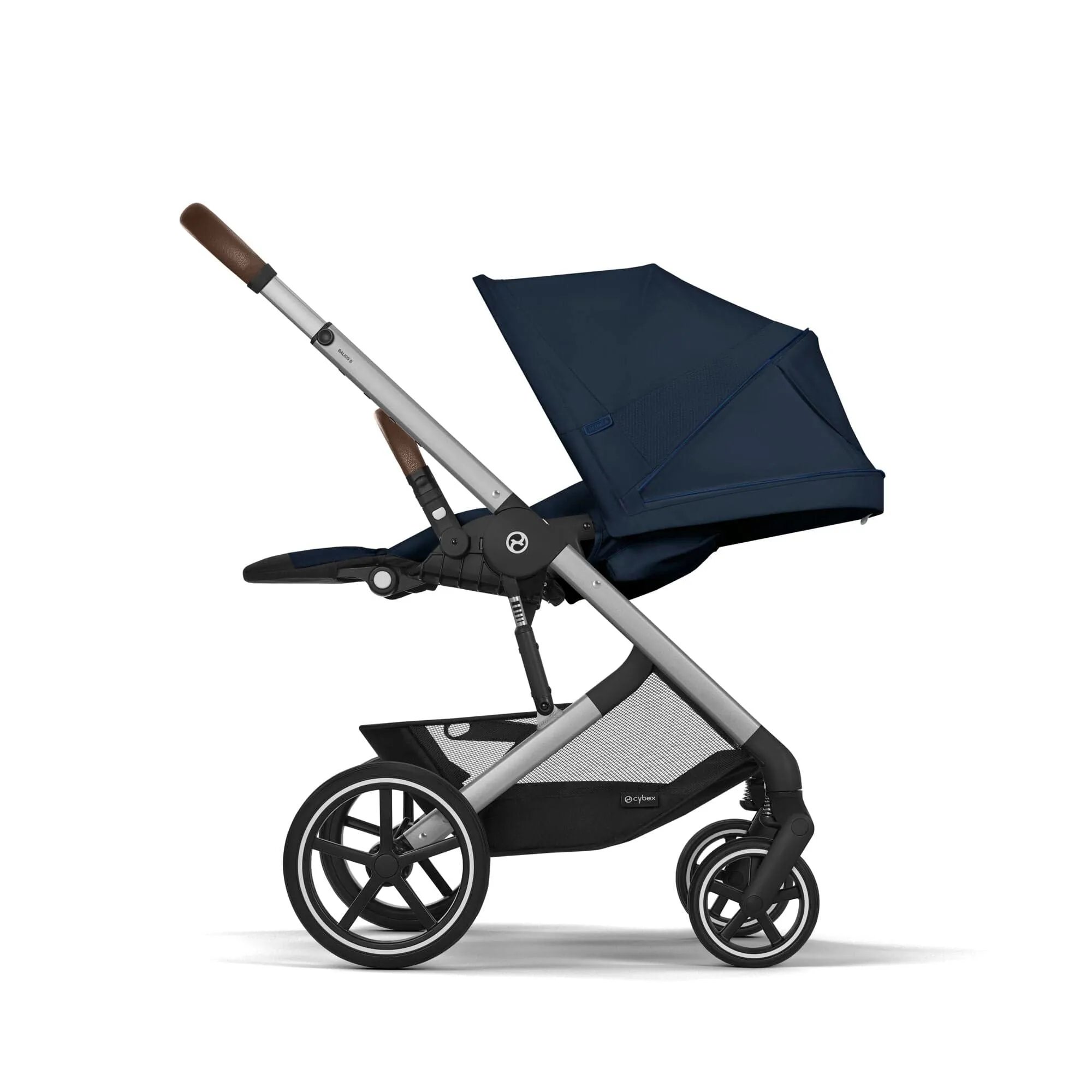 Cybex Balios S Lux Essential Bundle - Silver/Ocean Blue