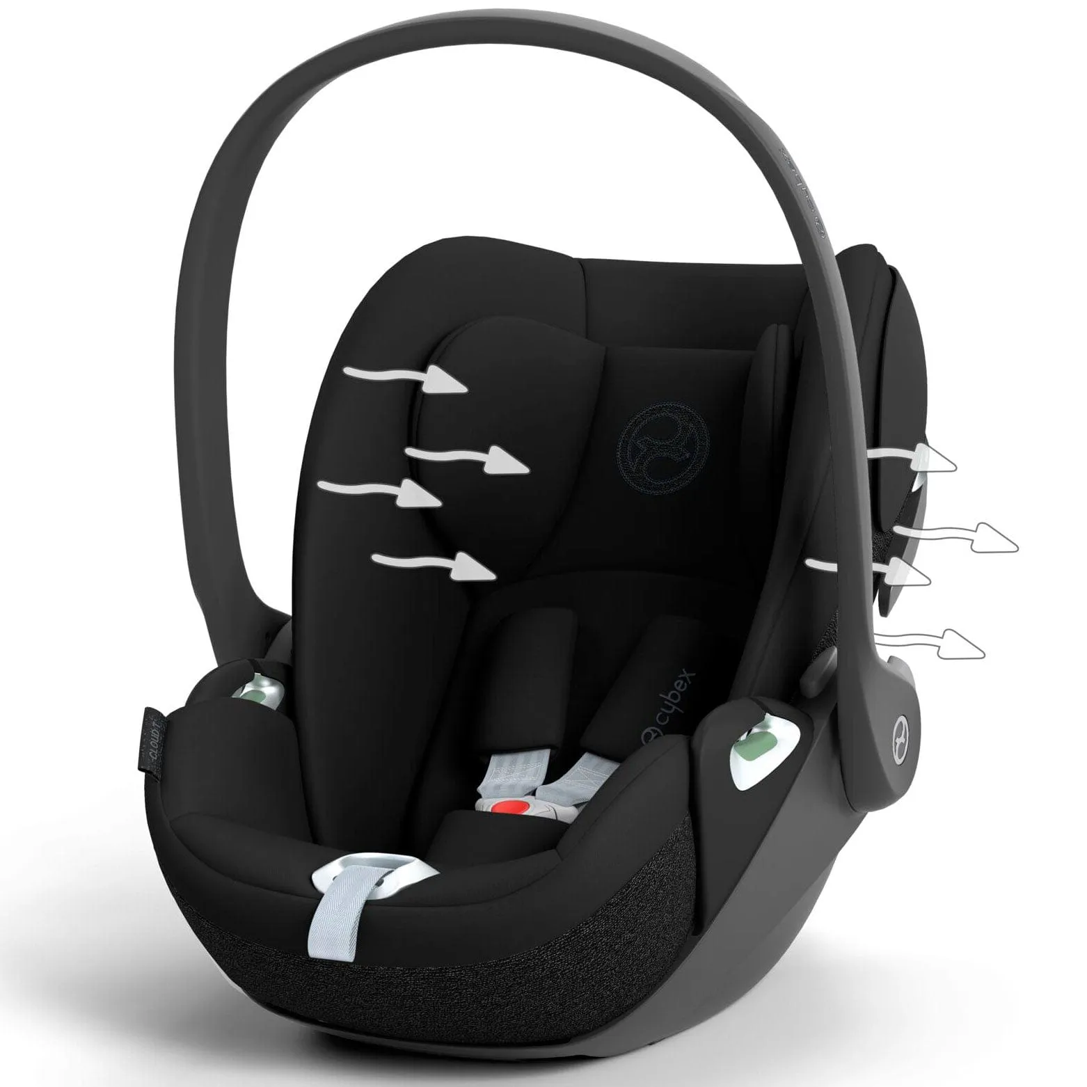 Cybex Balios S Lux Luxury Bundle in Taupe/Stormy Blue
