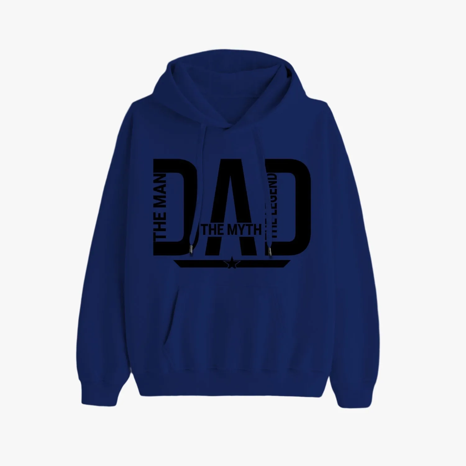 DAD the man the myth the legend Unisex Fleece Hoodie