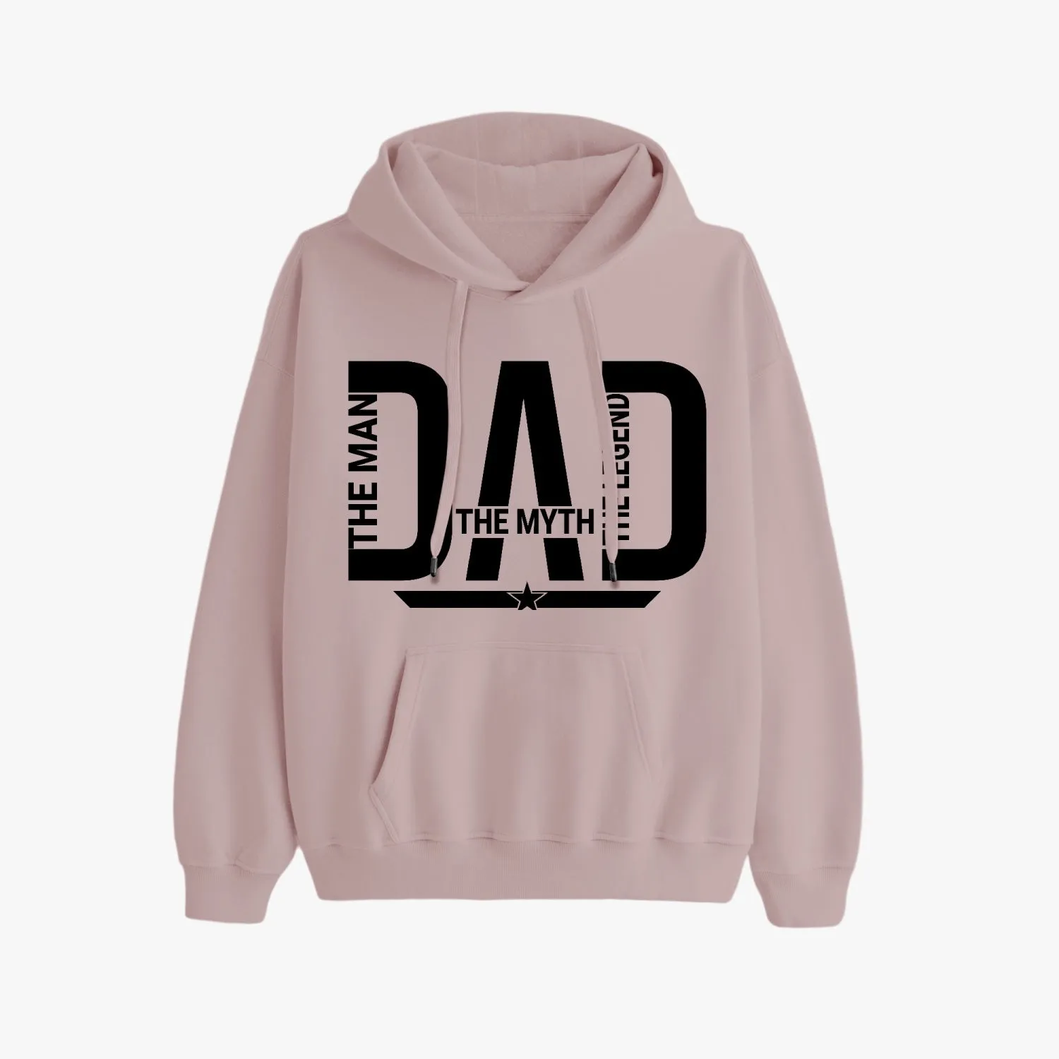 DAD the man the myth the legend Unisex Fleece Hoodie