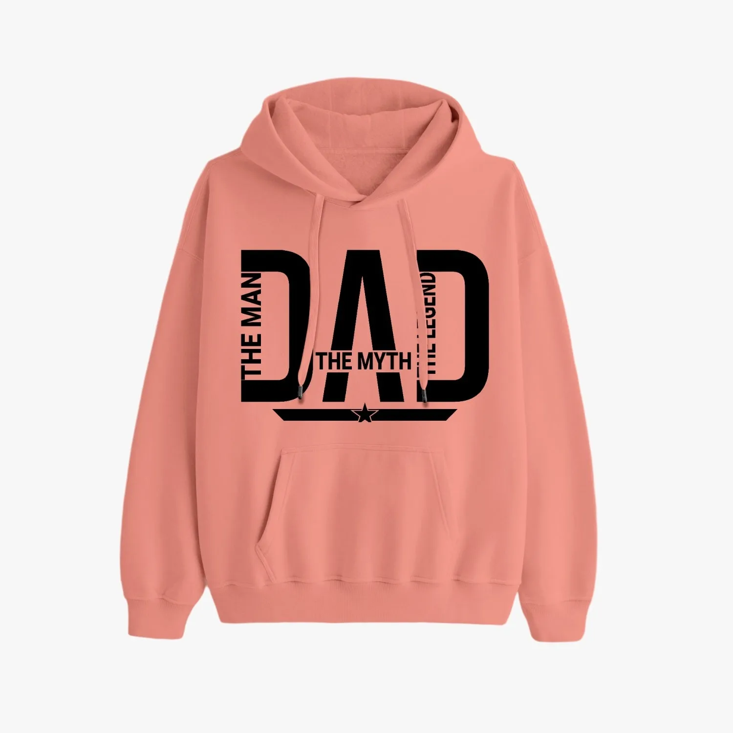 DAD the man the myth the legend Unisex Fleece Hoodie