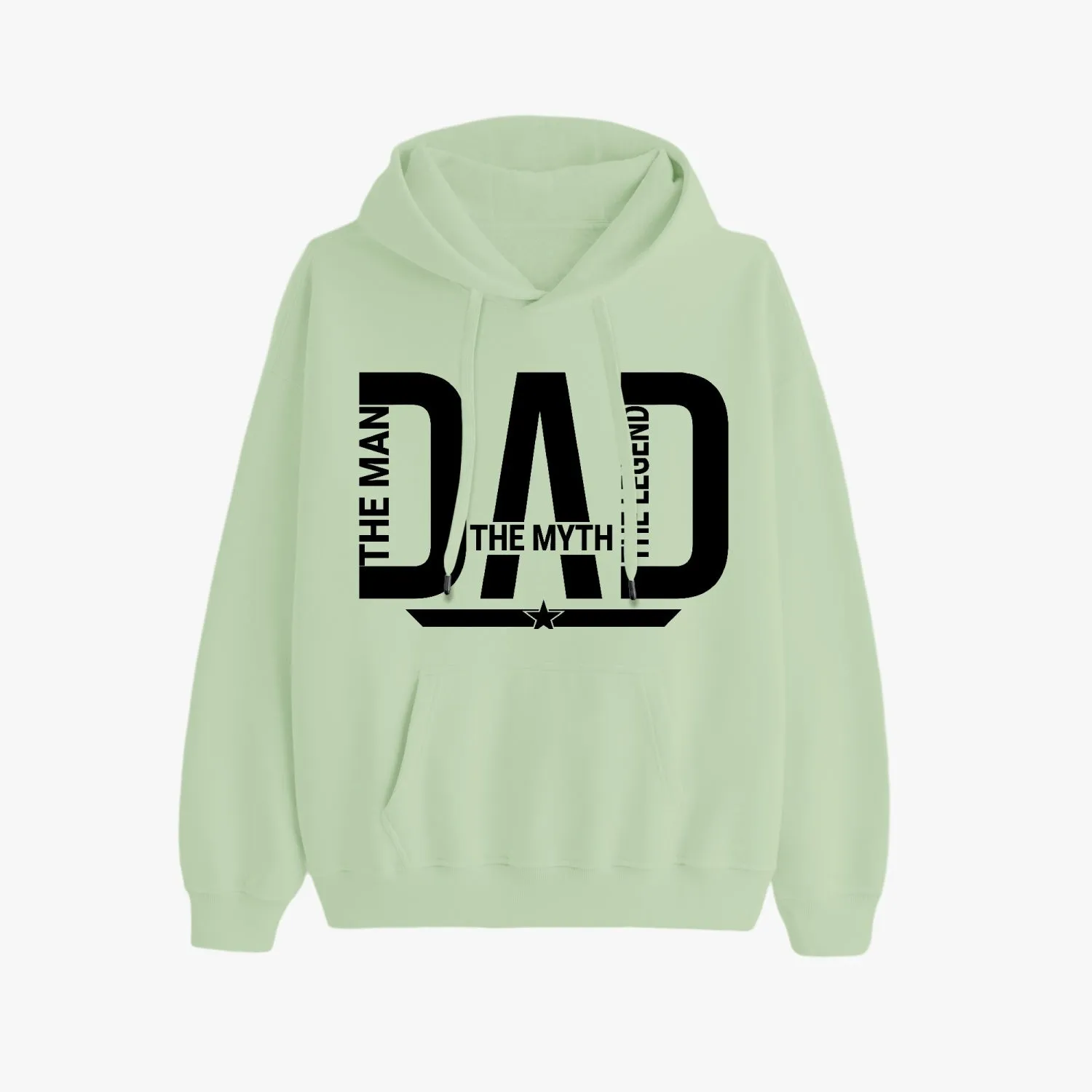 DAD the man the myth the legend Unisex Fleece Hoodie