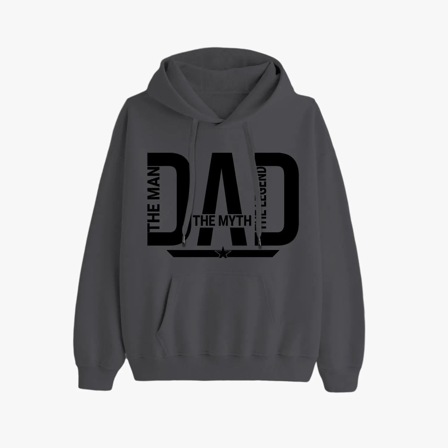 DAD the man the myth the legend Unisex Fleece Hoodie