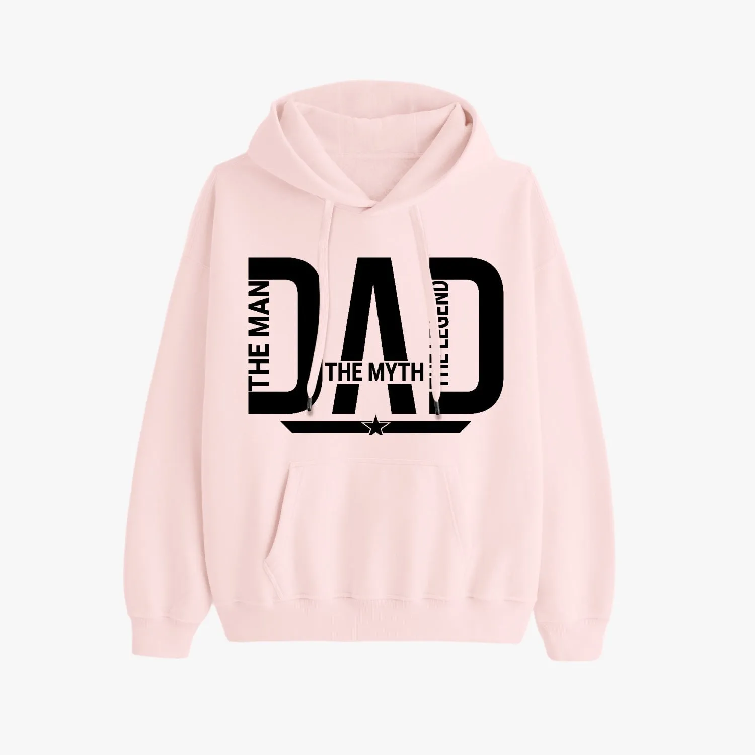 DAD the man the myth the legend Unisex Fleece Hoodie