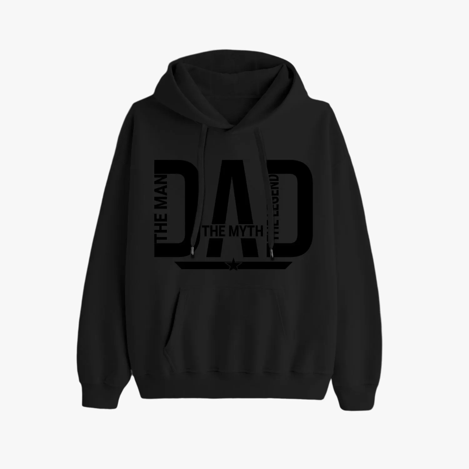 DAD the man the myth the legend Unisex Fleece Hoodie