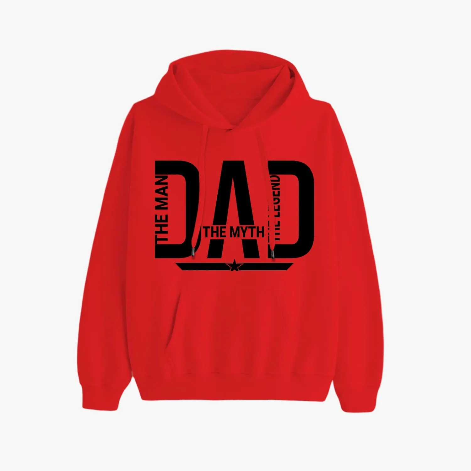 DAD the man the myth the legend Unisex Fleece Hoodie