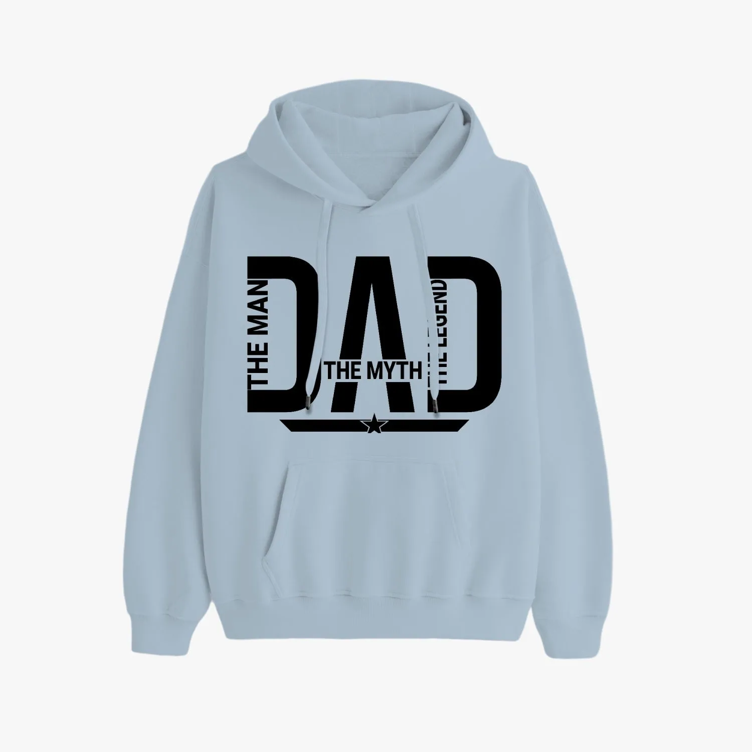 DAD the man the myth the legend Unisex Fleece Hoodie