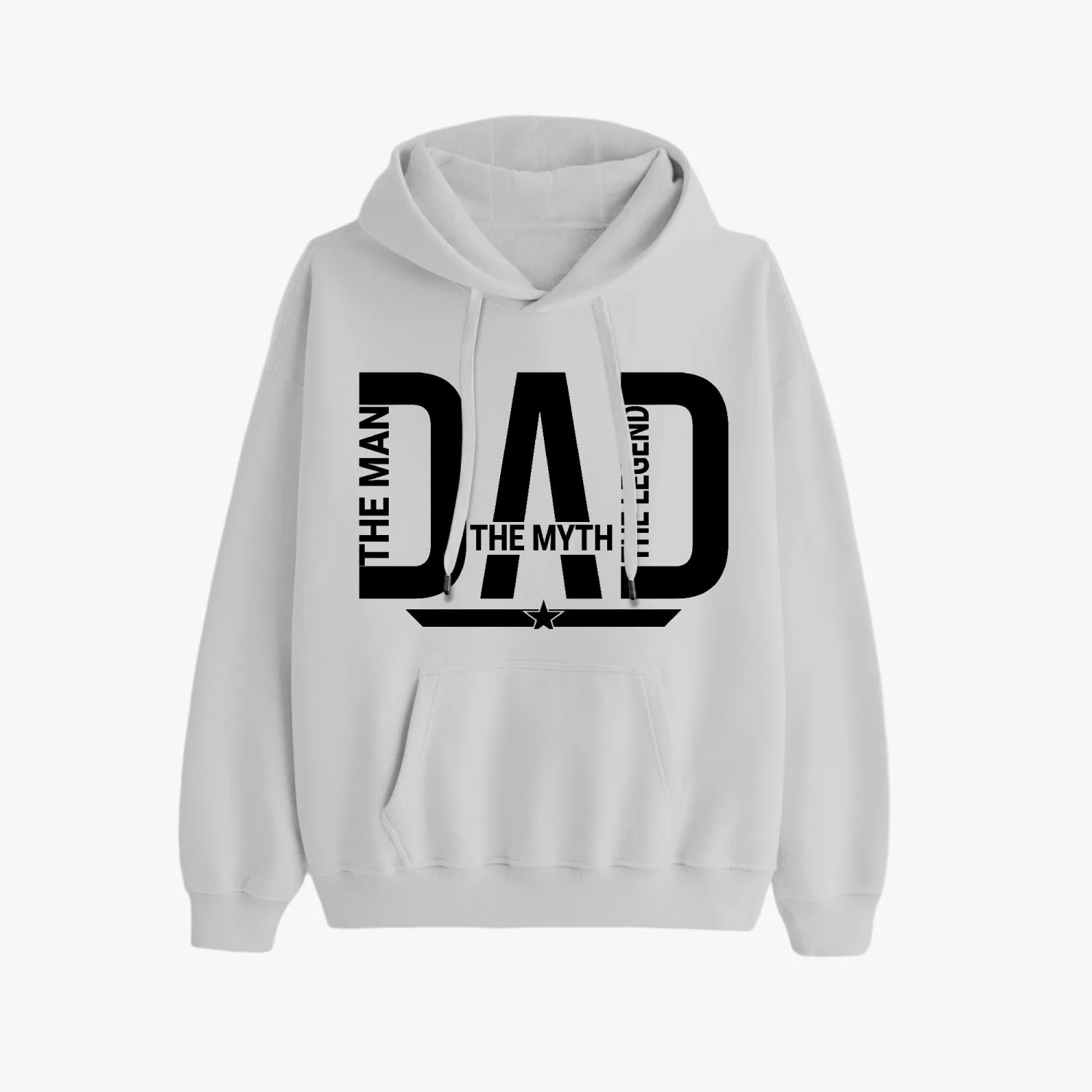 DAD the man the myth the legend Unisex Fleece Hoodie
