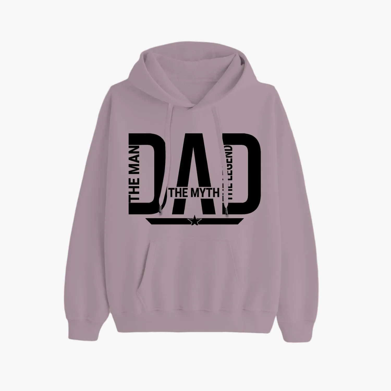 DAD the man the myth the legend Unisex Fleece Hoodie