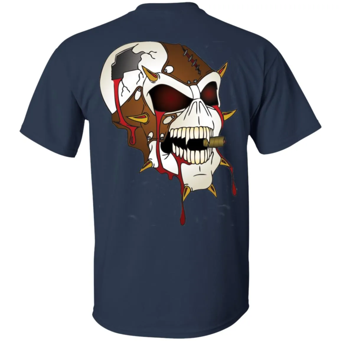 Dark Side Racing 2-sided print w/ skull on back G200 Gildan Ultra Cotton T-Shirt