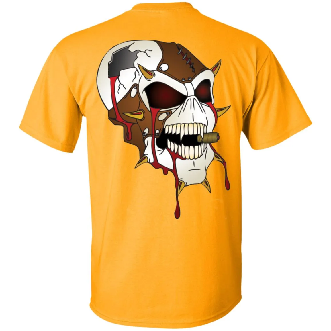 Dark Side Racing 2-sided print w/ skull on back G200 Gildan Ultra Cotton T-Shirt