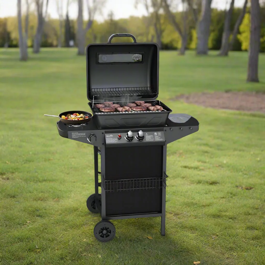 Decakila 2 Burner Gas BBQ Grill Stand - KMGS005B