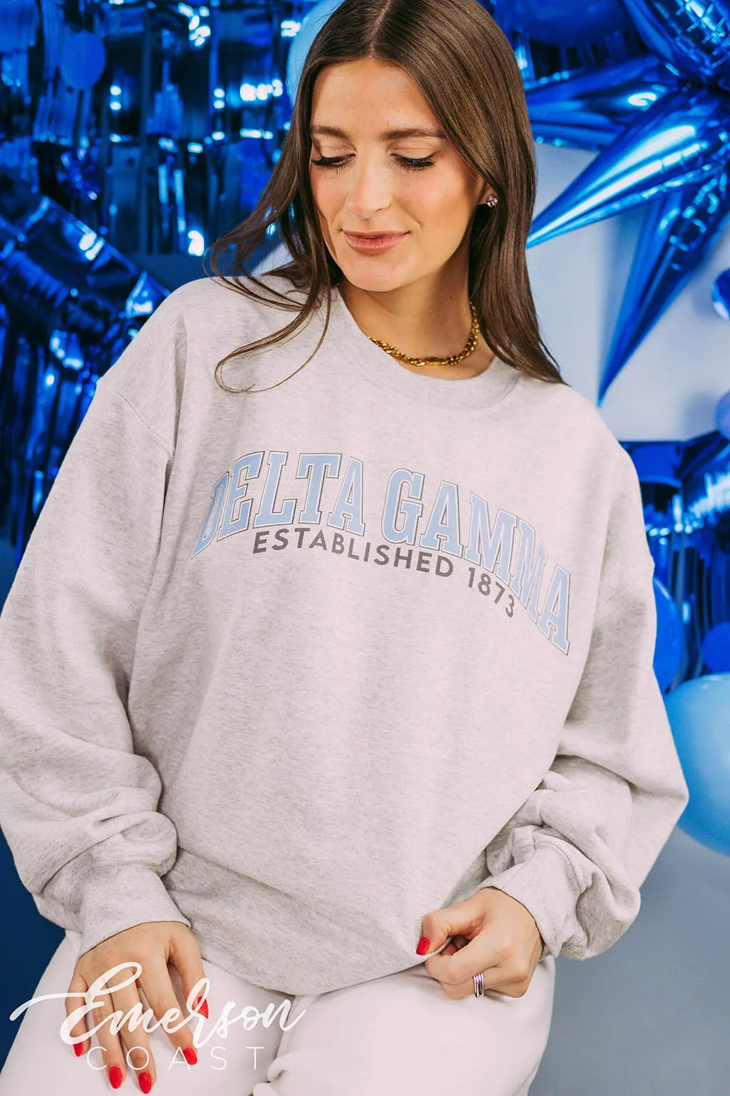 Delta Gamma PR Classic Crewneck
