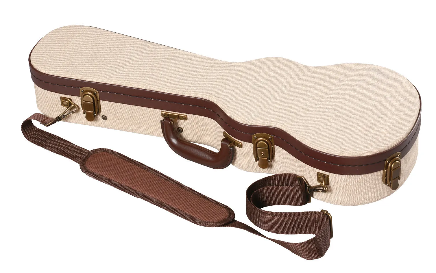 Deluxe Wood Case for Concert Style Ukulele