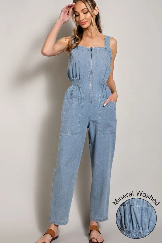 Denim Jumpsuit