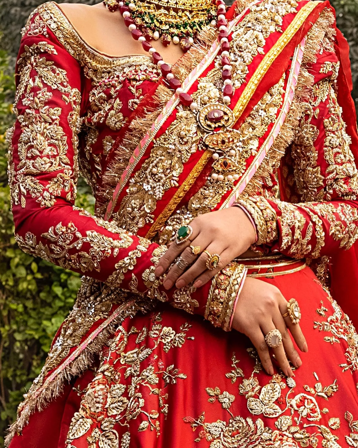 Designer Bridal Silk Crop Top Lehenga Choli for Wedding