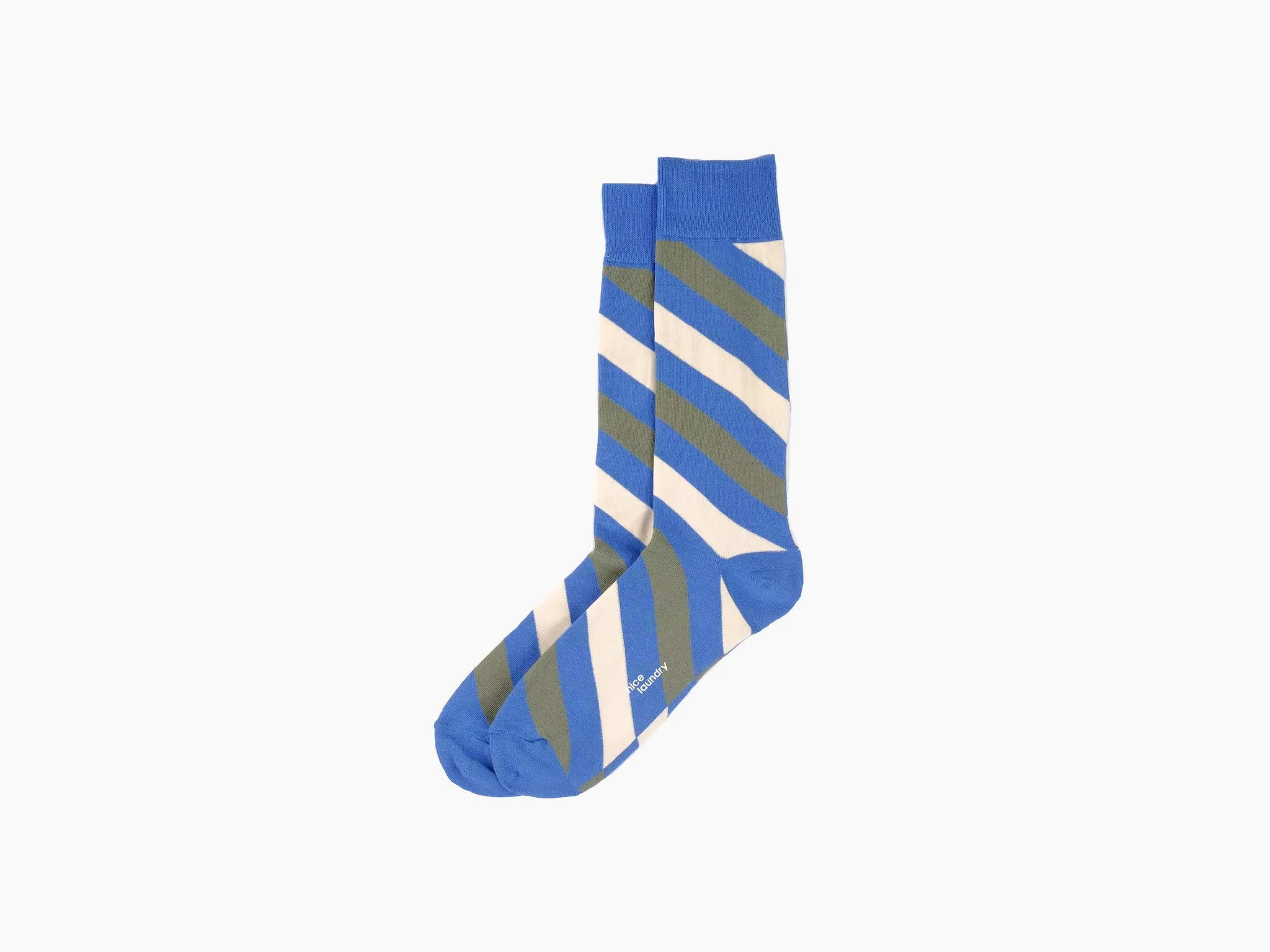 Diagonal-Blue/Grey/Cream
