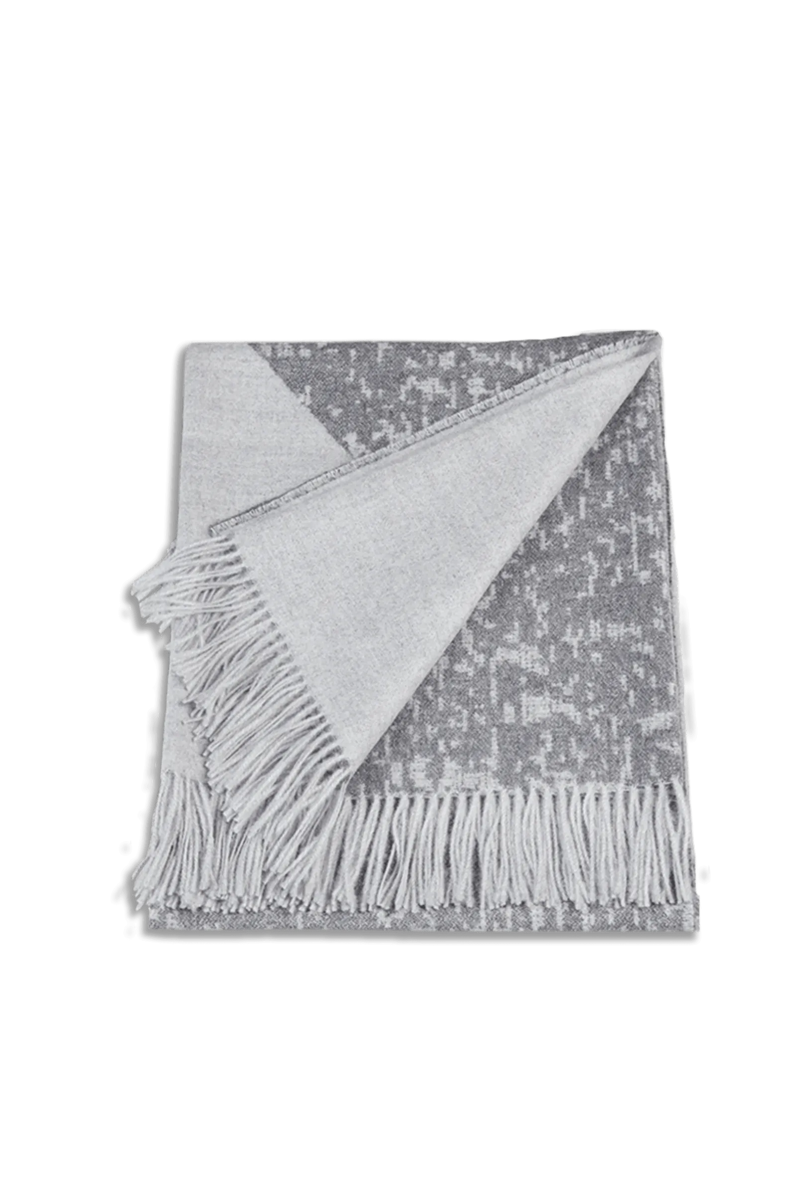 Diagonal Print Throw Blanket
