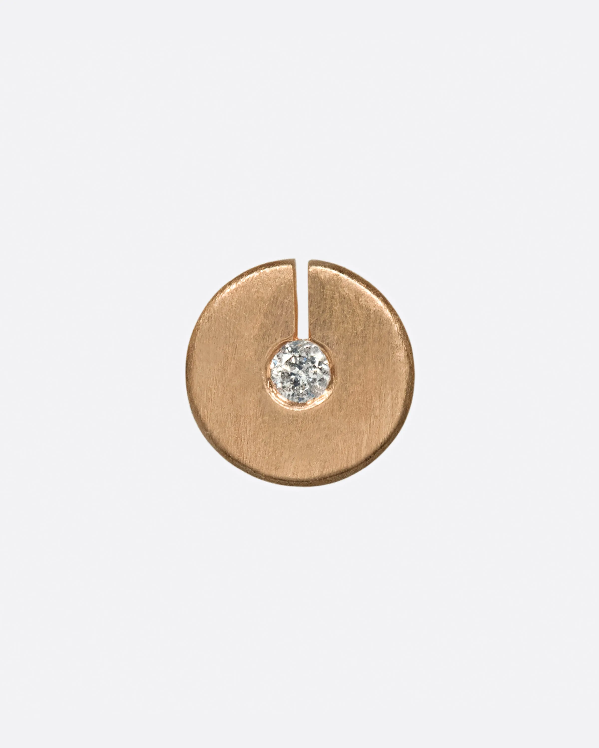 Diamond Celah Threadless Earring