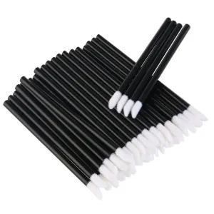 Disposable Lint-free Wands - Angled (Doe Foot) Applicators - Pack of 50