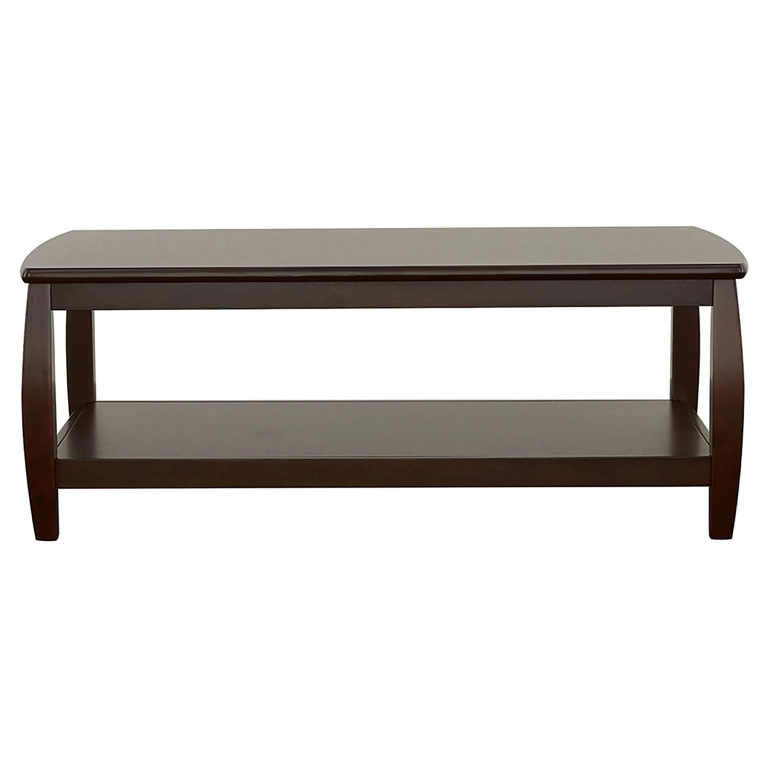 Dixon 1-shelf Rectangular Wood Coffee Table Espresso