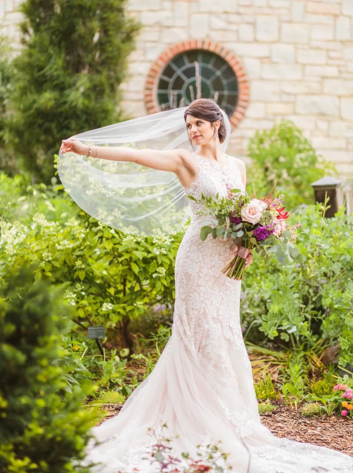 DIY Simple Fingertip Length Wedding Veil Pattern PDF Tutorial