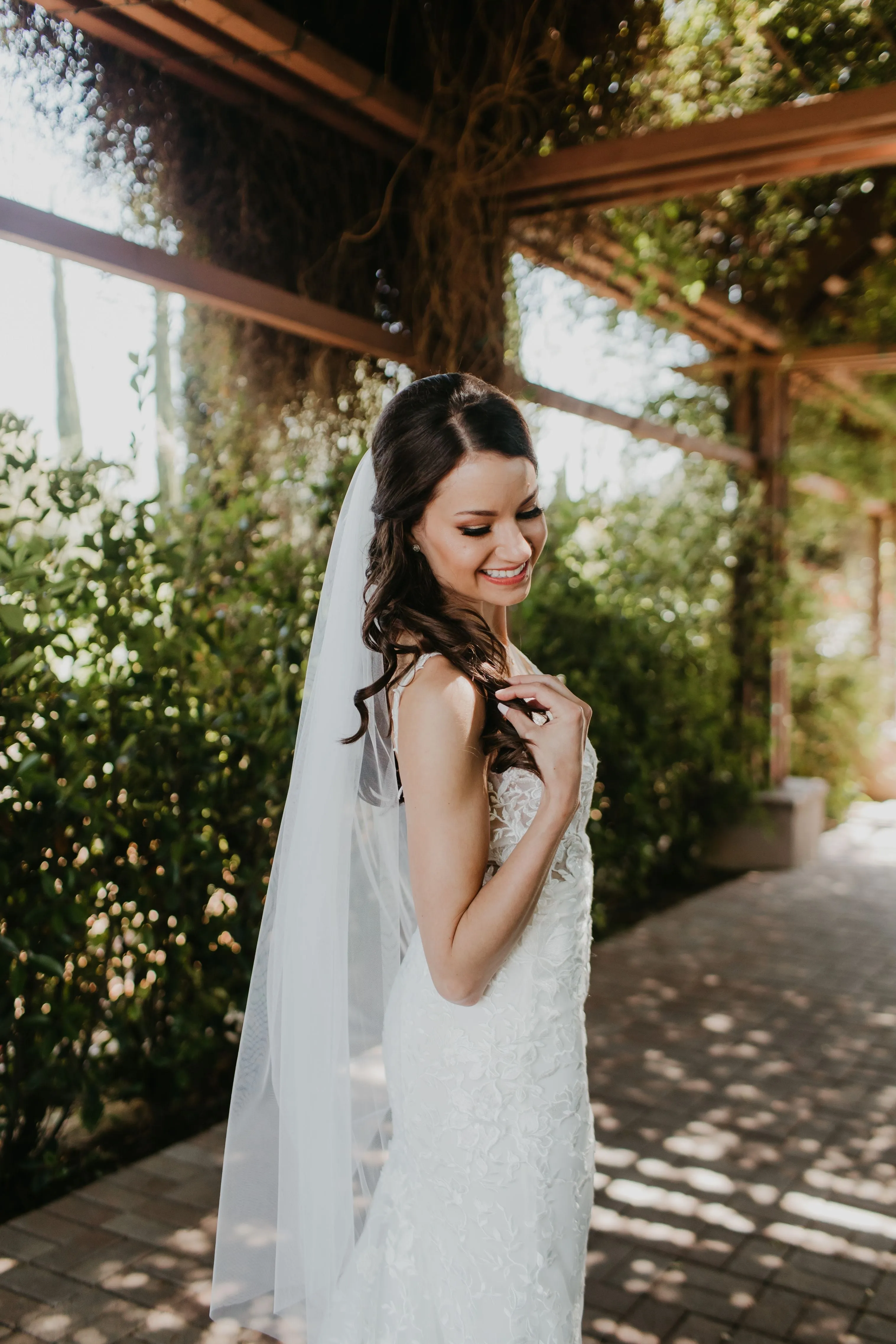 DIY Simple Fingertip Length Wedding Veil Pattern PDF Tutorial