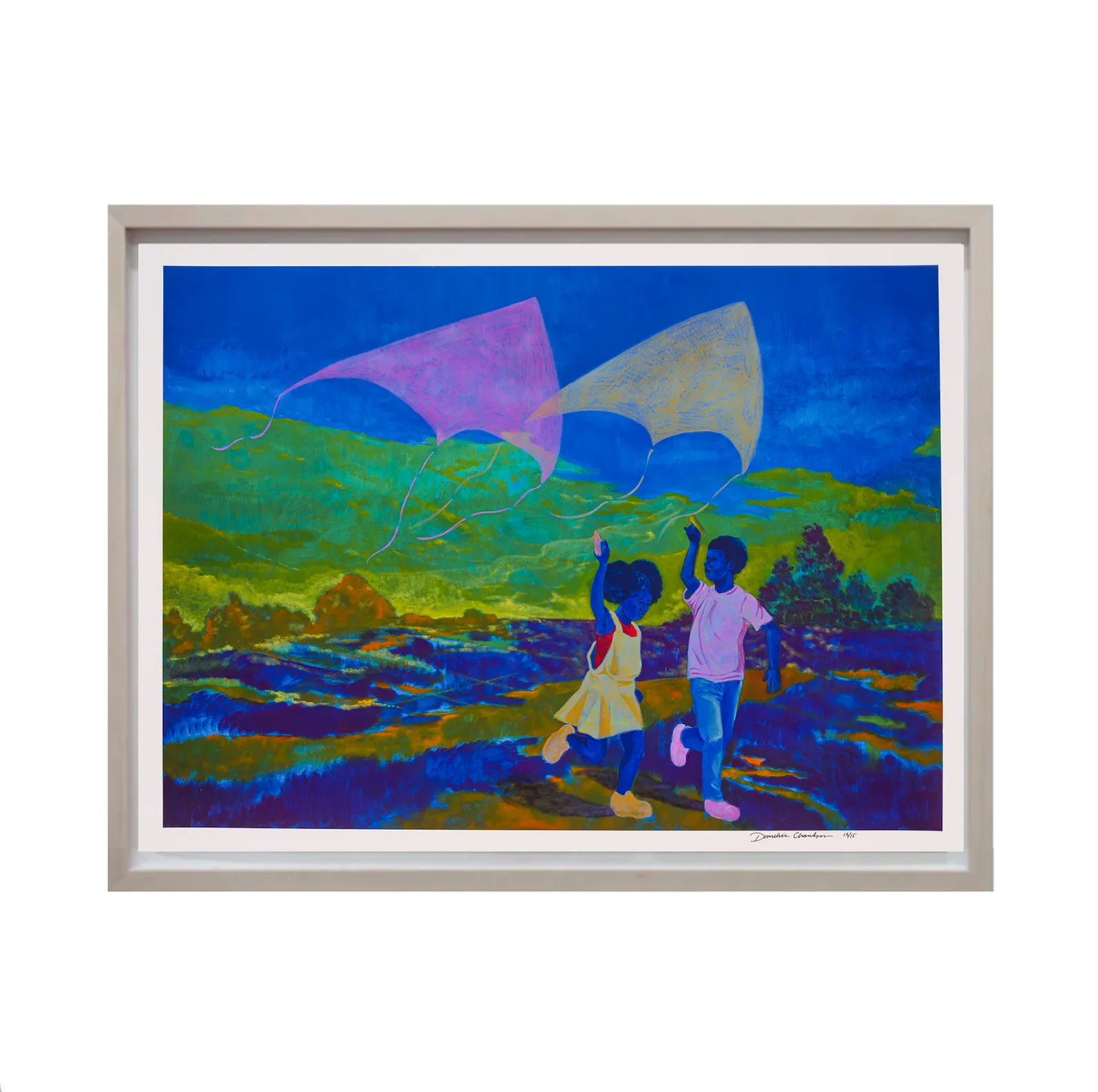 Dominic Chambers, Leave Room for the Wind, 2024; Limited Edition Print