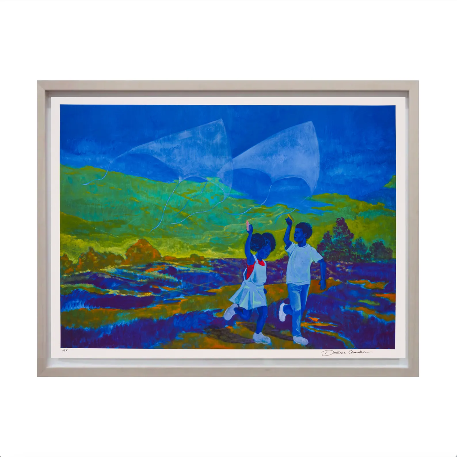 Dominic Chambers, Leave Room for the Wind, 2024; Limited Edition Print